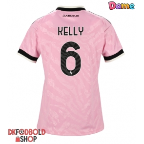 Juventus Lloyd Kelly #6 Udebanetrøje Dame 2026-27 Kort ærmer Juventus Lloyd Kelly #6 Udebanetrøje Dame 2026-27 Kort ærmer